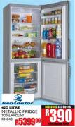Kelvinator Metallic Fridge-420Ltr