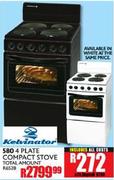 Kelvinator 580 4 Plate Compact Stove Each