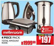 Mellerware 4 Piece Pack