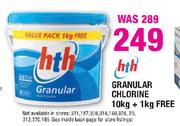 HTH Granular Chlorine-10kg+1Kg