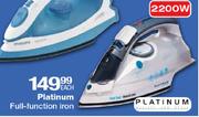 Platinum Full-Function Iron Each