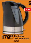 Platinum 360 Degree Koordlose Ketle-1.7ltr Elk
