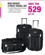 Bon Voyage 3 Piece Travel Set