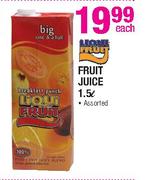 Lioui Fruit Juice Assorted-1.5L Each