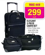 Elegant 3 Piece Cabin Set-Each