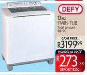 Defy 13Kg Twin Tub