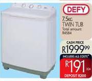 Defy 7.5Kg Twin Tub