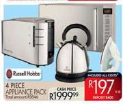 Russell Hobbs 4 Piece Appliance Pack