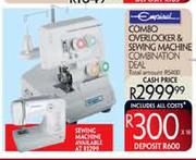 Combo Overlocker & Sewing Machine Combination Deal