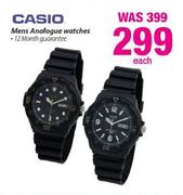 Casio Mens Analogue Watches Each