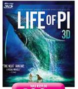Life Of Pi DVD-Each