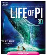 Life Of Pi Blu-Ray-Each