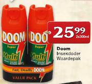 Doom Insekdoder Waardepak-2x300ml