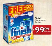 Finish Dishwasher Tablets-56's + 28's