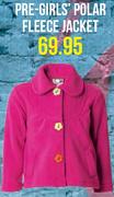 Pro Action Pre-Girls' Polar Fleece Jacket
