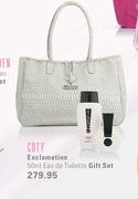 Coty Exclamation Eau De Toilette Gift Set-50ml