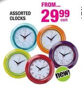 Assorted Clocks-Each