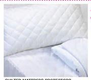 Simple Choice Double Quilted Mattress Protectors-Each