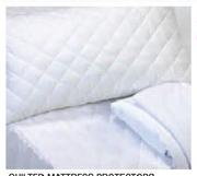 Simple Choice Standard Quilted Pillow Protector-Each