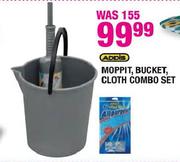 Addis Moppit, Bucket, Cloth Combo Set