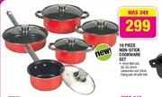 10-Piece Non-Stick Cookware Set