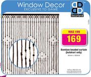 Bamboo Beaded Curtain (Kalahari Only)-900mmx1800mm