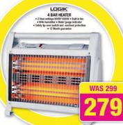 Logik 4 Bar Heater