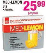 Med-Lemon 8's-Per Pack