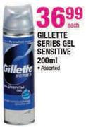 Gillette Series Gel Sensitive 200Ml-Each