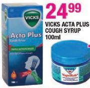 Vicks Acta Plus Cough Syrup-100Ml