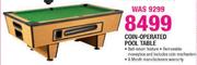 Coin-Operated Pool Table