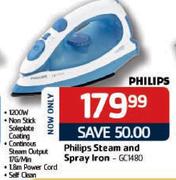 Philips Steam And Spray Iron-Each