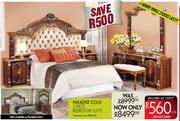 Paradise Gold 2 Piece Bedroom Suite