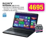 Sony Notebook(SVE15131C)