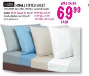 Single Fitted Sheet-Each