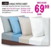 Single Fitted Sheet-Double