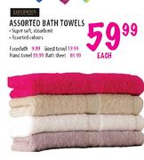 Assorted Bath Towels-Facecloth-Each