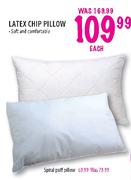 Latex Chip Pillow-Each