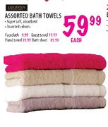 Assorted Bath hand Towels-Each