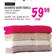 Assorted Bath Guest Towels-Each