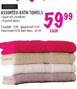 Assorted Bathsheet Towels-Each