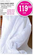 Single Duvet Inner-Standard Pillow