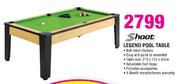 Shoot Legend Pool Table