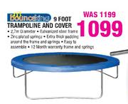 Bounceking 9 Foot Trampoline And Cover