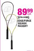 Spalding Edge/Force Squash Racquet Each