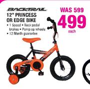 Backtral 12" Princess Or Edge Bike Each
