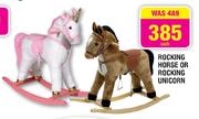 Rocking Horse Or Rocking Unicorn-Each