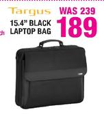 Targus 15.4" Black Laptop Bag-Each