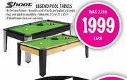 Shoot Legend Pool Tables Each