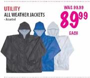 Utility All Weather Jackets Assorted Each
